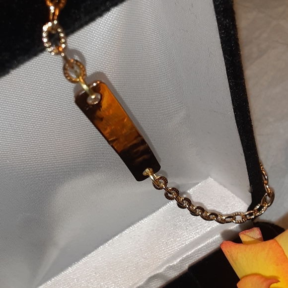 TakingOrdersfor CustomStamped 14kGoldChain Braclet - Picture 3 of 6